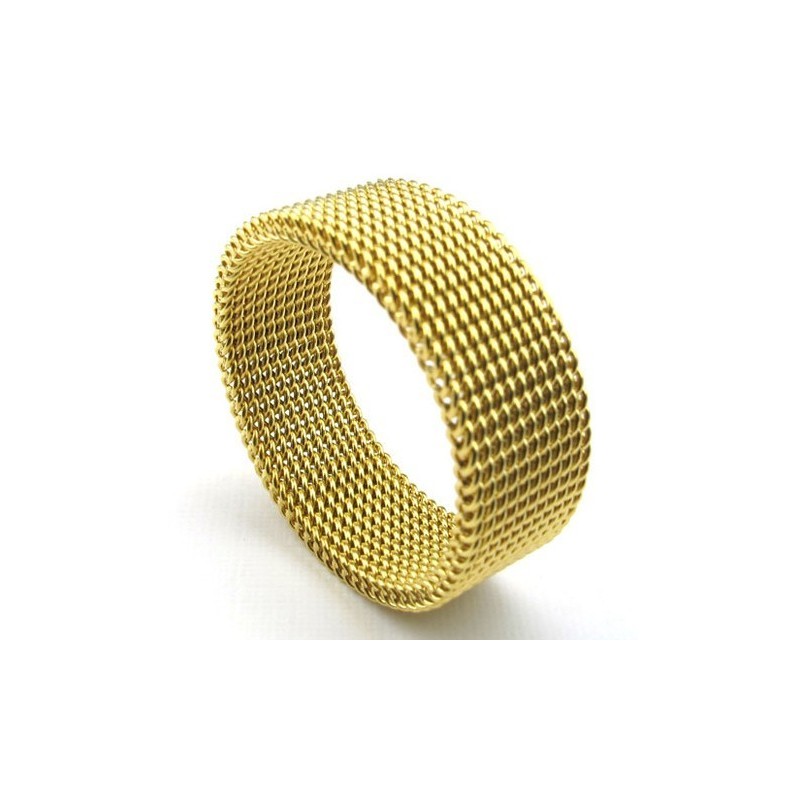 Elegante Vorm, Prachtige Kleuren, Hoogwaardige Titanium Ring