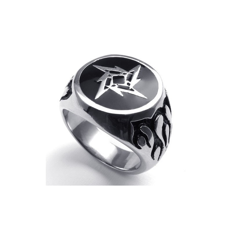Modieuze Patronen, Kleurglans, Stabiele Kwaliteit, Titanium Ring