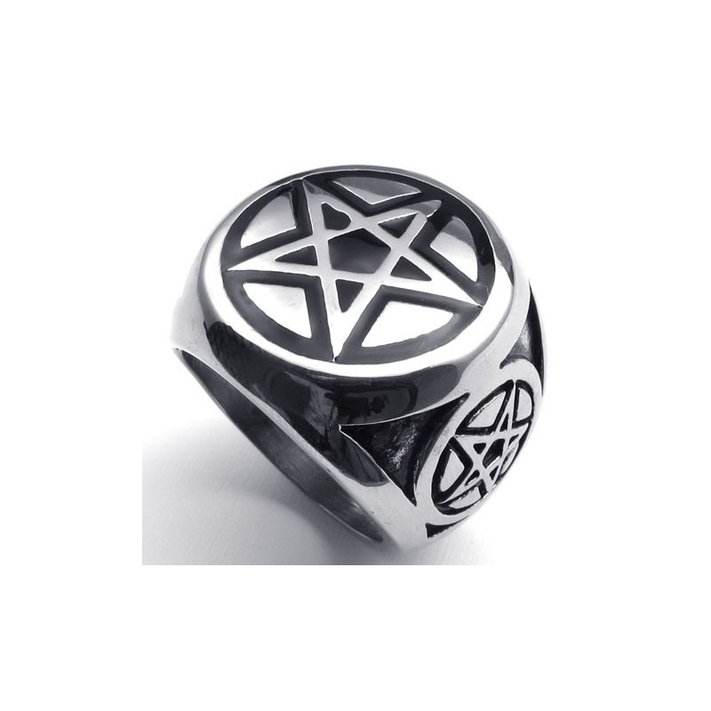 Fijn Bewerkte Kleurbriljantie Betrouwbare Kwaliteit Titanium Ring