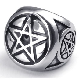 Fijn Bewerkte Kleurbriljantie Betrouwbare Kwaliteit Titanium Ring