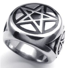 Fijn Bewerkte Kleurbriljantie Betrouwbare Kwaliteit Titanium Ring