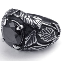 Elegante Vorm, Delicate Kleuren, Superieure Kwaliteit Titanium Ring