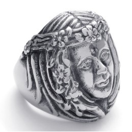 Nieuwste Technologie Kleurbriljantie Uitstekende Kwaliteit Titanium Ring