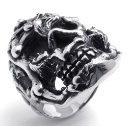 Vakkundige Vervaardiging Kleur Briljantie Stabiele Kwaliteit Titanium Ring