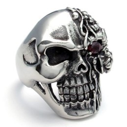 Fijn Bewerkte Kleurbriljantie, Hoogwaardige Titanium Ring