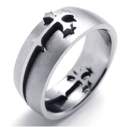 Deft Design Kleur Briljantie Hoge Kwaliteit Titanium Ring