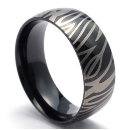 Modieuze Patronen, Delicate Kleuren, Stabiele Kwaliteit Titanium Ring