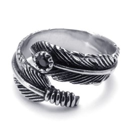 Prachtig Ontwerp, Delicate Kleuren, Superieure Kwaliteit Titanium Ring
