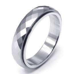 Vakkundige Vervaardiging Kleurbriljantie De Koning Van De Hoeveelheid Titanium Ring