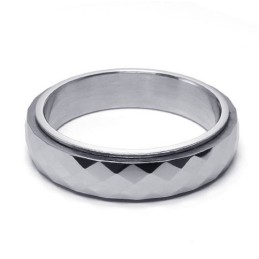 Vakkundige Vervaardiging Kleurbriljantie De Koning Van De Hoeveelheid Titanium Ring