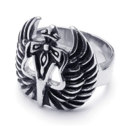 Weelderig Ontwerp, Delicate Kleuren, Titanium Ring Van Superieure Kwaliteit