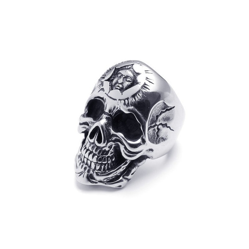 Fijn Bewerkte, Delicate Kleuren, Uitstekende Kwaliteit Titanium Leren Ring Fijn Bewerkte, Delicate Kleuren, Uitstekende Kwaliteit Titanium Leren Ring