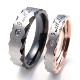 Elegante Vorm, Kleur, Briljantie, Betrouwbare Reputatie, Titanium Ring