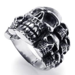 Modern Ontwerp, Kleurbriljantie, Uitstekende Kwaliteit Titanium Ring