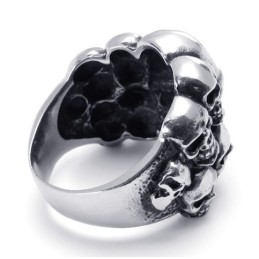 Modern Ontwerp, Kleurbriljantie, Uitstekende Kwaliteit Titanium Ring