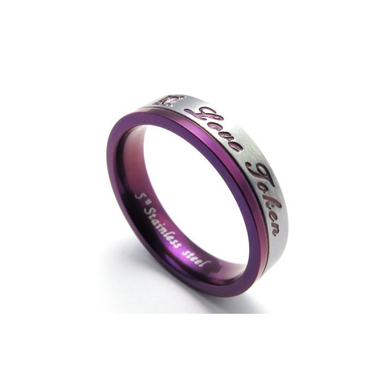 Geavanceerde Technologie Prachtige Kleuren Superieure Kwaliteit Titanium Ring