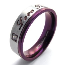 Prachtig Ontwerp, Prachtige Kleuren, Superieure Kwaliteit Titanium Ring