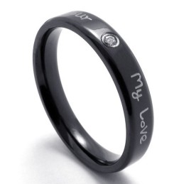 Behendig Ontwerp, Delicate Kleuren, Superieure Kwaliteit Titanium Ring