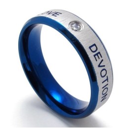 Professioneel Ontwerp, Prachtige Kleuren, Hoogwaardige Titanium Ring