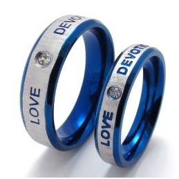 Professioneel Ontwerp, Prachtige Kleuren, Hoogwaardige Titanium Ring