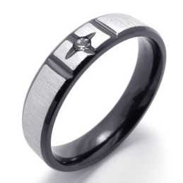 Rationele Constructie Kleur Briljantie Betrouwbare Reputatie Titanium Ring