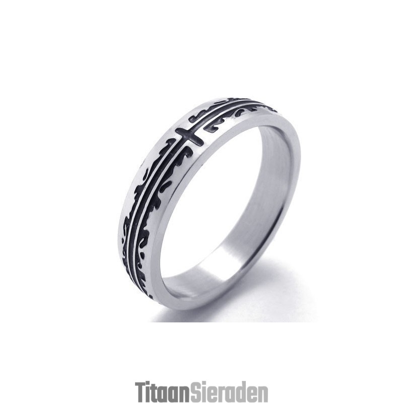 Vakkundige Productie, Kleurbriljantie, Betrouwbare Kwaliteit Titanium Ring