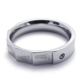 Modieuze Patronen, Kleurbriljantie, Duurzaam In Gebruik, Titanium Ring