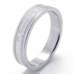 Prachtig Ontwerp, Kleur En Briljantie Om Te Genieten Van Een Hoge Reputatie In Binnen- En Buitenland. Titanium Ring