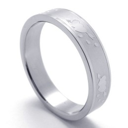 Fijn Bewerkte Kleurbriljantie Om Te Genieten Van Een Hoge Reputatie In Binnen- En Buitenland Titanium Ring