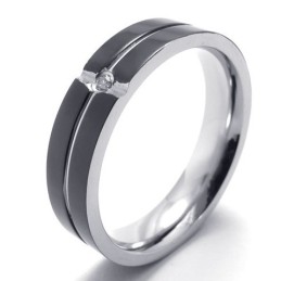 Fijn Bewerkte Kleurbriljantie, De Koning Van De Hoeveelheid Titanium Ring