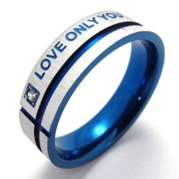 Prachtig Ontwerp, Mooie Kleuren, Stabiele Kwaliteit Titanium Ring