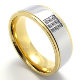Vakkundige Vervaardiging, Prachtige Kleuren, Uitstekende Kwaliteit Titanium Ring
