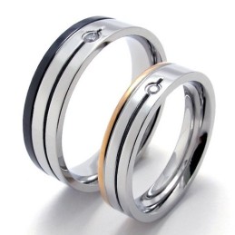 Prachtig Ontwerp, Schitterende Kleuren, De Koningin Van Kwaliteitstitanium Ringen