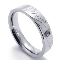 Professioneel Ontwerp, Delicate Kleuren, Superieure Kwaliteit Titanium Ring