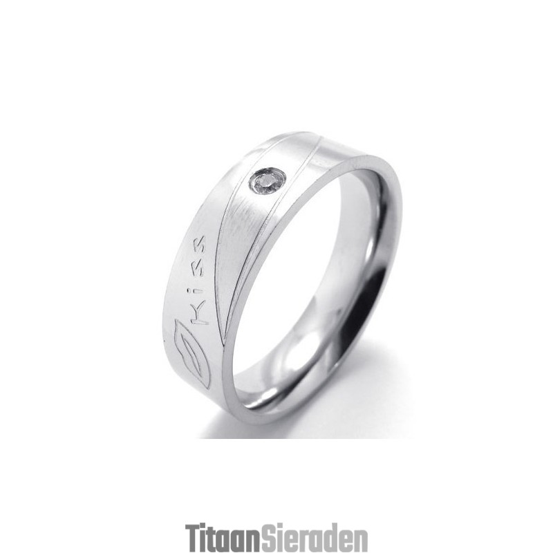 Modieuze Patronen, Kleurbriljantie, Superieure Kwaliteit Titanium Ring Modieuze Patronen, Kleurbriljantie, Superieure Kwaliteit Titanium Ring