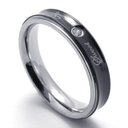 Deft Design Kleur Briljantie Hoge Kwaliteit Titanium Ring