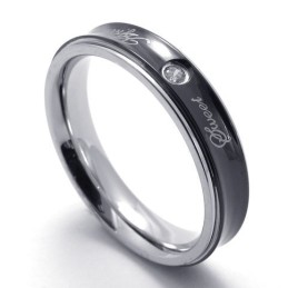 Weelderig Ontwerp, Delicate Kleuren, Stabiele Kwaliteit Titanium Ring