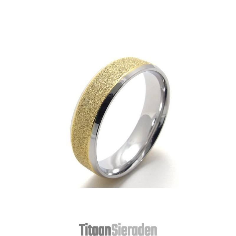 Elegante Vorm, Kleur, Briljantie, Superieure Kwaliteit Titanium Ring Elegante Vorm, Kleur, Briljantie, Superieure Kwaliteit Titanium Ring