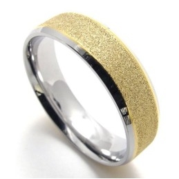 Elegante Vorm, Kleur, Briljantie, Superieure Kwaliteit Titanium Ring