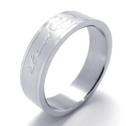 Fijn Bewerkte Kleurbriljantie, Hoogwaardige Titanium Ring