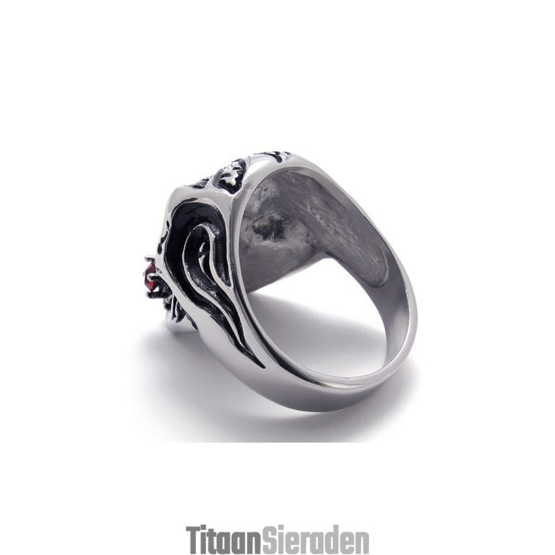 Modern Design, Kleurbriljantie, Wereldwijd Bekende Titanium Ring Modern Design, Kleurbriljantie, Wereldwijd Bekende Titanium Ring