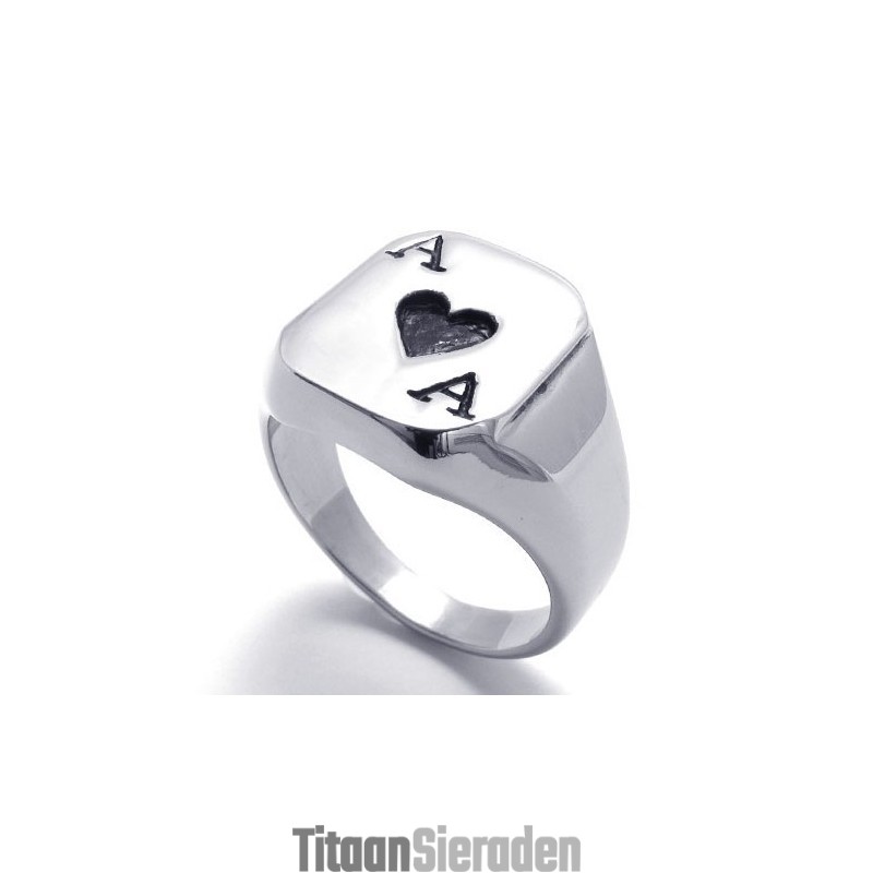 Vakkundige Vervaardiging, Kleurbriljantie, Uitstekende Kwaliteit Titanium Ring