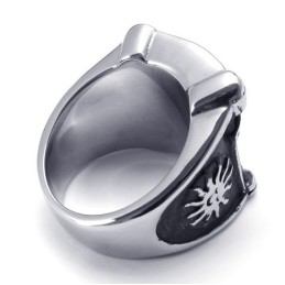 Modieuze Patronen, Delicate Kleuren, Betrouwbare Kwaliteit Titanium Ring