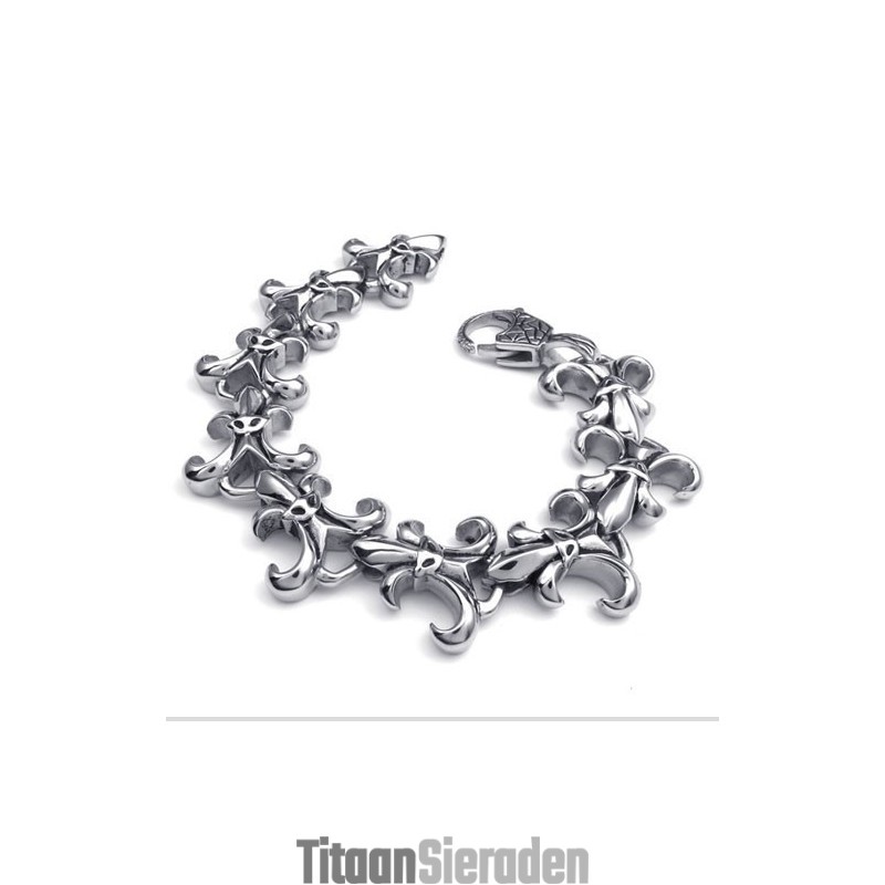 Prachtig Ontwerp, Kleurbriljantie, Superieure Kwaliteit Titanium Armband