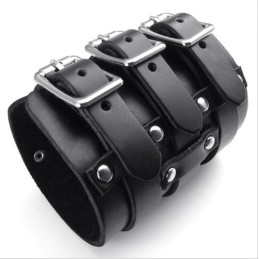 Fijn Bewerkte, Delicate Kleuren, Betrouwbare Kwaliteit Titanium Leren Armband
