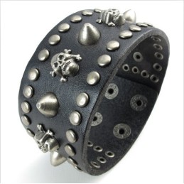 Geavanceerde Technologie, Delicate Kleuren, Uitstekende Kwaliteit Titanium Leren Armband