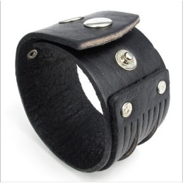 Vakkundige Vervaardiging Delicate Kleuren Betrouwbare Kwaliteit Titanium Leren Armband