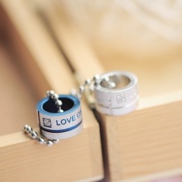Love Only You Sweetheart Rings Cirkel Titanium Ketting Hanger
