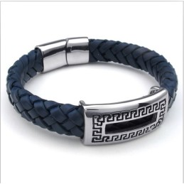Behendig Ontwerp, Delicate Kleuren, Betrouwbare Kwaliteit Titanium Leren Armband