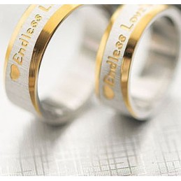 Eindeloze Liefde Titanium Ring